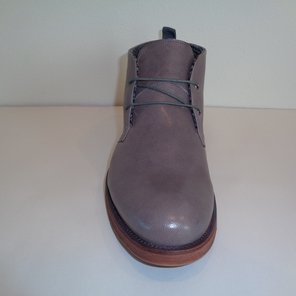 English Laundry SHEFFIELD Grey Leather New Boots